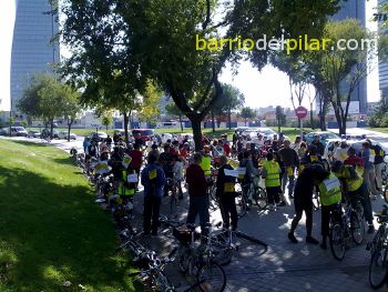 Marcha ciclista Barrio del Pilar 2009